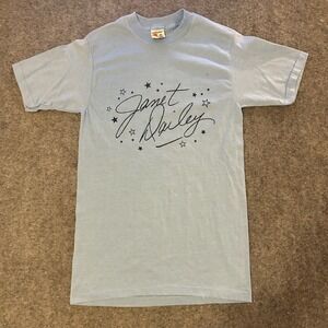 Vintage 90s Signal Star Graphic Single Stitch Preppy T Shirt Adult Medium